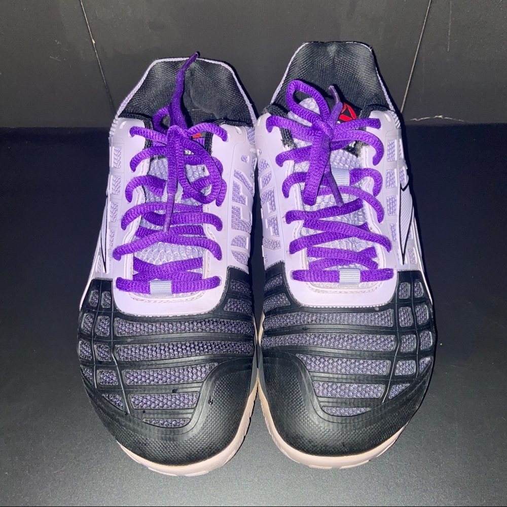 Womens Reebok CrossFit purple running shoes size 8